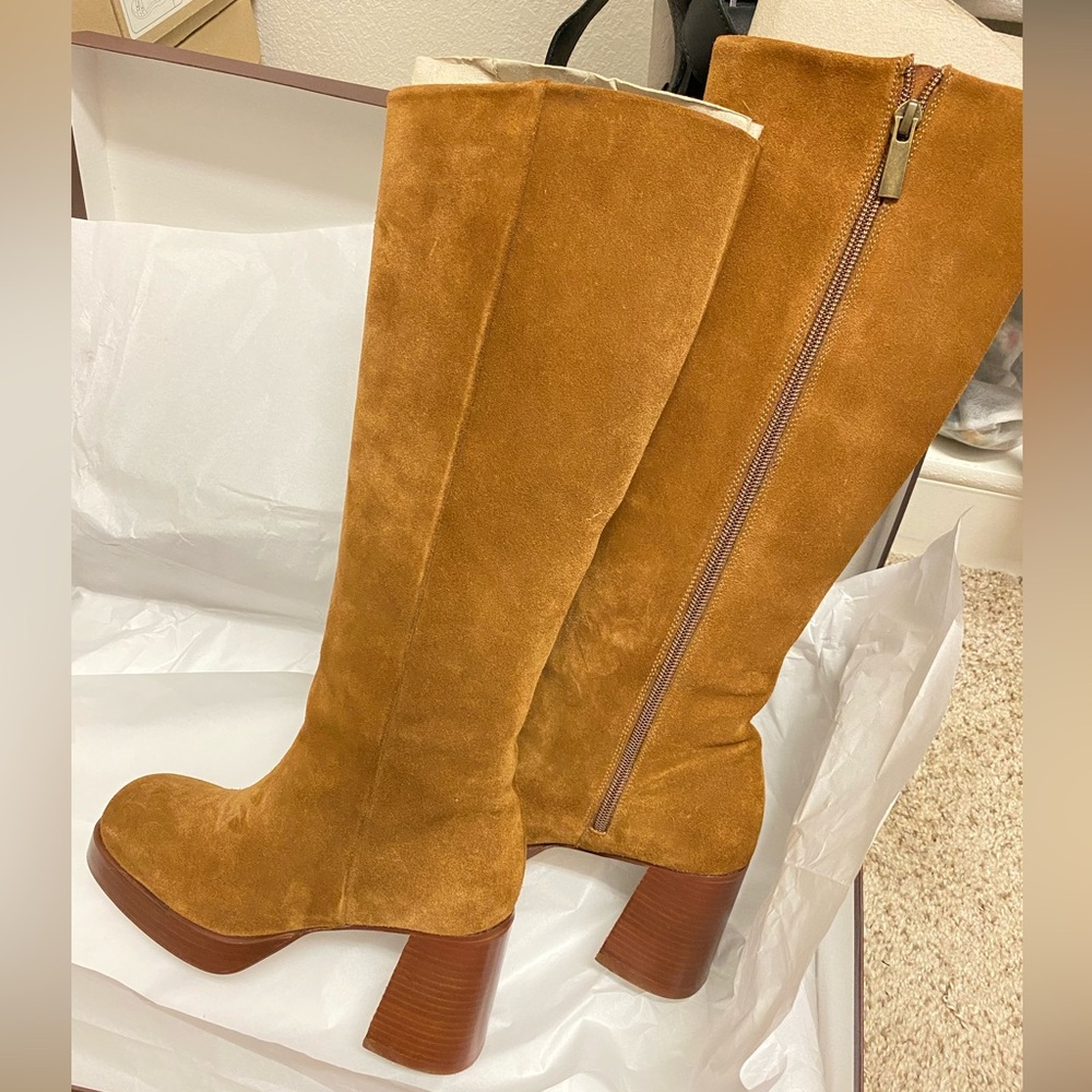 Bobbies Keira Mid Heeled Boots (Size 38) - Picture 12 of 13